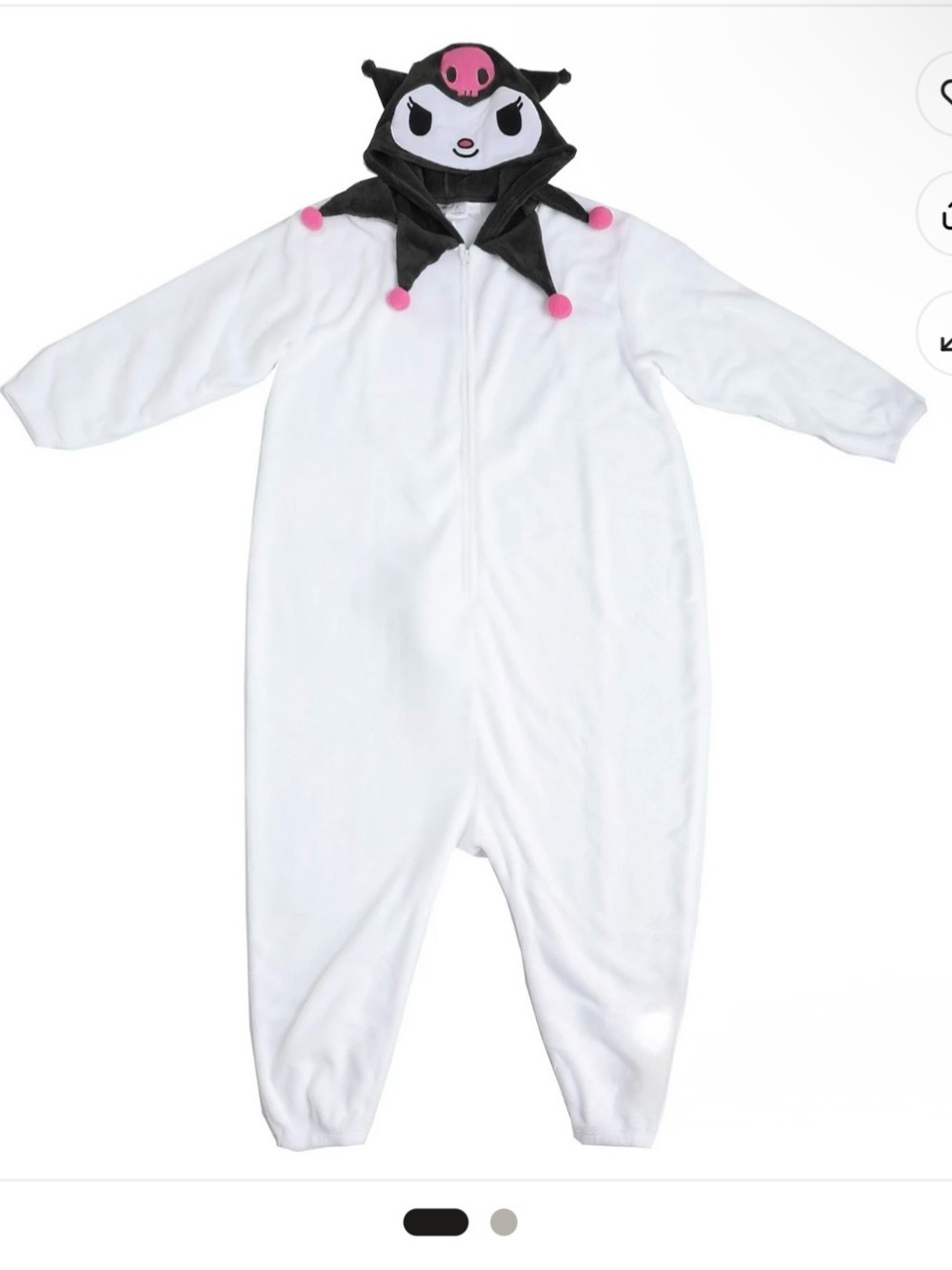 Adult Sanrio Kuromi Suit Size Large